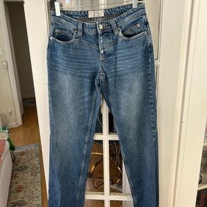 Free People Shelby Low Rise Jeans